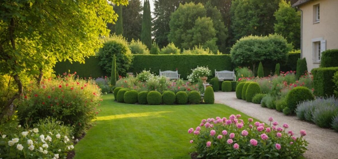 jardin harmonieux