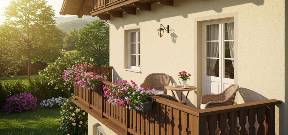 conception de balcon