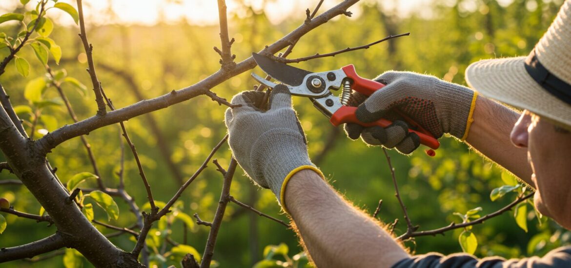 travaux de taille d'arbres