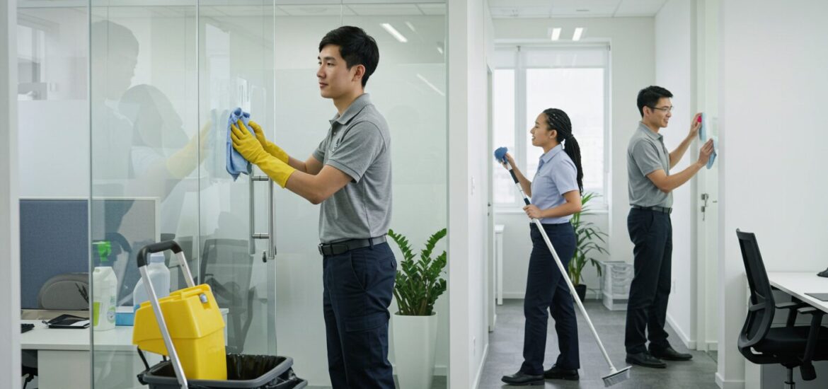 travaux de nettoyage