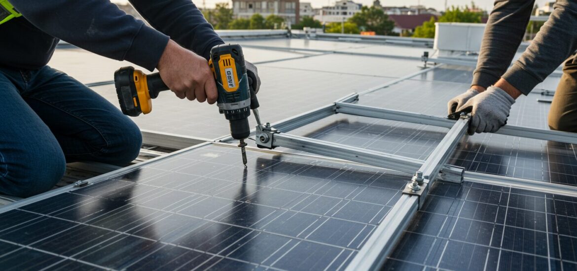 panneaux solaires